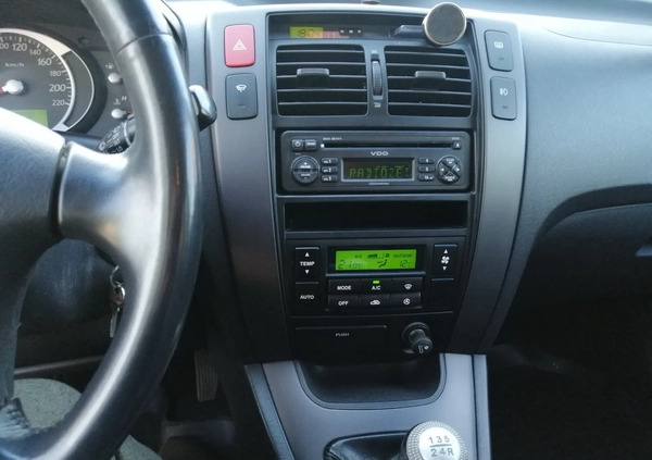Hyundai Tucson cena 14200 przebieg: 214909, rok produkcji 2006 z Włocławek małe 137